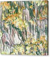 Yellow Moss Canvas Print