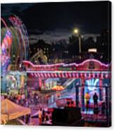 Yonkers Dowtown Carnival Canvas Print