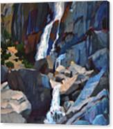 Yosemite Falls In August Canvas Print