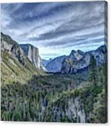 Yosemite National Park Tunnel View Canvas Print