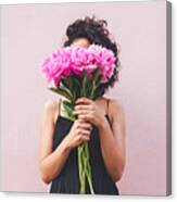 You Don't Need Someone Else To Buy You Flowers! Canvas Print