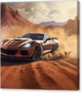 Zr1's Journey Into The Desert Unknown Canvas Print