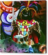 Zulu Krewe - Mardi Gras Parade, New Orleans Canvas Print