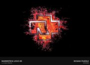 Rammstein Logo #5 Jigsaw Puzzle by Andras Stracey - Pixels Puzzles