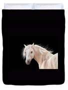Pretty Palomino Pony Painting Duvet Cover by Michelle Wrighton