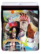 Selfportrait With The Critical Eye Duvet Cover Selfportrait With The Critical Eye Duvet Cover