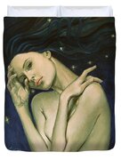 Virgo From Zodiac Series Duvet Cover Virgo From Zodiac Series Duvet Cover