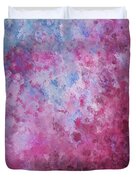 Abstract Square Pink Fizz Duvet Cover by Michelle Wrighton