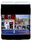 Bleecker Street Duvet Cover Bleecker Street Duvet Cover