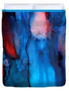 The Potential Within - Squared 3 - Triptych Duvet Cover by Michelle Wrighton