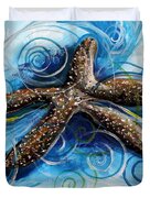 The Story Of The Worlds Ugliest Starfish Duvet Cover