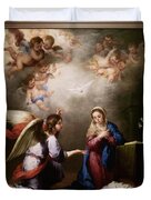 Annunciation Of The Blessed Virgin Mary By Bartolome Esteban Murillo Duvet Cover Annunciation Of The Blessed Virgin Mary By Bartolome Esteban Murillo Duvet Cover