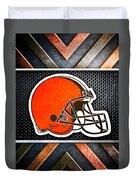 Cleveland Browns Logo Art Greeting Card by William Ng