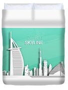 Paper Cut Dubai Skyline Digital Art by Peter Awax | Fine Art America