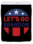 Let's Go Brandon Luggage Tag Red