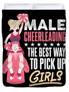 Male Cheerleading The Best Way To Pick Up Girls For A Base design Yoga Mat  by Gordon Ziemann - Pixels