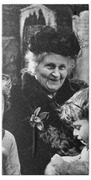 Maria Montessori Bath Towel Maria Montessori Bath Towel
