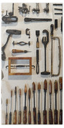 Antique Tools Beach Sheet by John Greim - Pixels