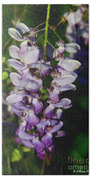 Wisteria Bloom Bath Towel Wisteria Bloom Bath Towel
