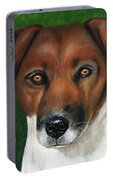 Otis Jack Russell Terrier Portable Battery Charger by Michelle Wrighton