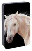Pretty Palomino Pony Painting Portable Battery Charger by Michelle Wrighton