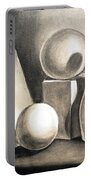 Still Life Study Of Forms Portable Battery Charger Still Life Study Of Forms Portable Battery Charger