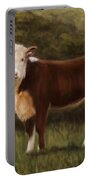 Hereford Heifer Portable Battery Charger