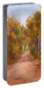 Country Roads 2  Impressionism Art Portable Battery Charger