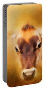 Jersey Cow Farm Art Portable Battery Charger