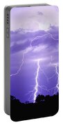 Lightening Bolts Portable Battery Charger