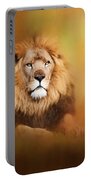 Lion - Pride Of Africa I - Tribute To Cecil Portable Battery Charger