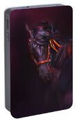 Spanish Passion - Pre Andalusian Stallion Portable Battery Charger by Michelle Wrighton