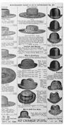 Mens Hats, 1895 Photograph by Granger - Fine Art America