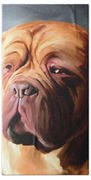 Stormy Dogue Beach Towel by Michelle Wrighton