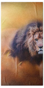 Lion - Pride Of Africa 3 - Tribute To Cecil Beach Towel