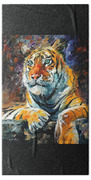 Seibirian Tiger Throw Pillow for Sale by Leonid Afremov