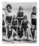 Nine Women In Bathing Suits Photograph by Underwood Archives - Fine Art ...