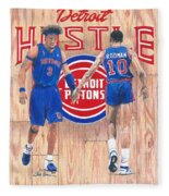Detroit Hustle - Ben Wallace and Dennis Rodman Galaxy S8 Case by Chris  Brown - Pixels