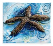 The Story Of The Worlds Ugliest Starfish Fleece Blanket