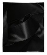 Black and white silk ribbon as background, abstract and luxury brand design, Stock image