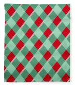 Seamless Diagonal Gingham Diamond Checkers Christmas Wrapping Paper Pattern  In Mint Green And Candy Cane Red Geometric Traditional Xmas Card Background  Gift Wrap Texture Or Winter Holiday Backdrop #2 Jigsaw Puzzle by
