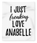 I Just Freaking Love Anabelle Digital Art by Funny Gift Ideas - Pixels