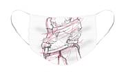 Female-Erotic-Sketches-8 Throw Pillow for Sale by Gordon Punt