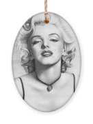 Marilyn Monroe Pencil and Charcoal Drawing by Movie Poster Prints ...
