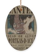 Ace One Piece Wanted Bounty Poster Jigsaw Puzzle
