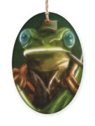 Inspector Frog - Holiday Ornament Product by Matthias Zegveld