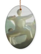 Qi Gong Is Awesome - Holiday Ornament Product by Matthias Zegveld