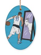rattraptees Luka Doncic Mirror Goat T-Shirt