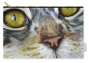 Stunning Cat Painting Carry-all Pouch by Michelle Wrighton