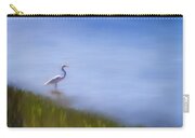 Lone Egret Painting Carry-all Pouch